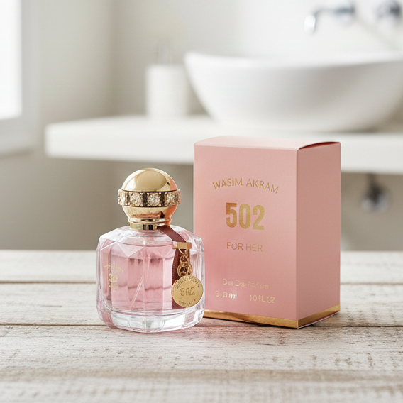 B Wasim Akram 502 Perfume | Elegant Long-Lasting Fragrance for Men
