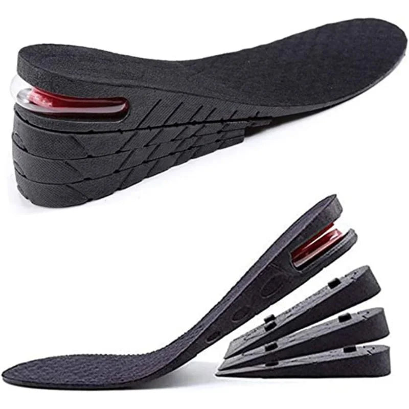 4 Layer Height Increase Insoles β Adjustable 3 cm to 9 cm | Soft, Comfortable & Shock-Absorbing | Elevator Shoe Inserts for Men & Women