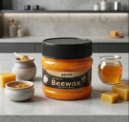 100% Natural Beewax - Premium Wood Seasoning & Furniture Polish for Restoration and Protection